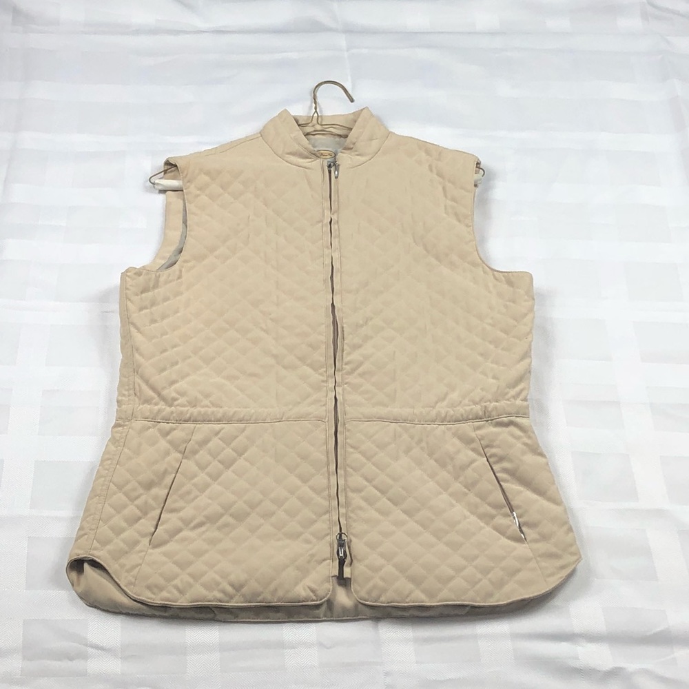 Talbots Women’s Vest Cream Small